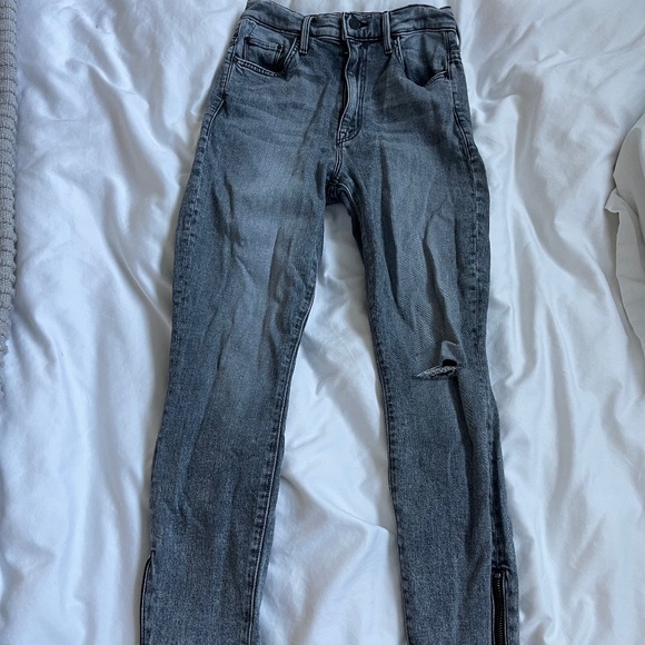 Mother Jeans - The Swooner Ankle Zip - Static - 27 - Picture 2 of 11